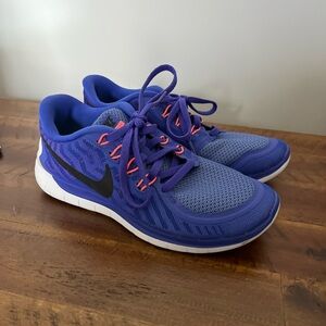 Nike Free 5.0 Purple Blue Shoes